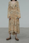 MUTEDANCE hand dyed silk dress MD20FW11